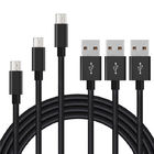 Nylon Braided USB Charger Cable 3ft Sync Data Cable Charger Cord For Android Phone