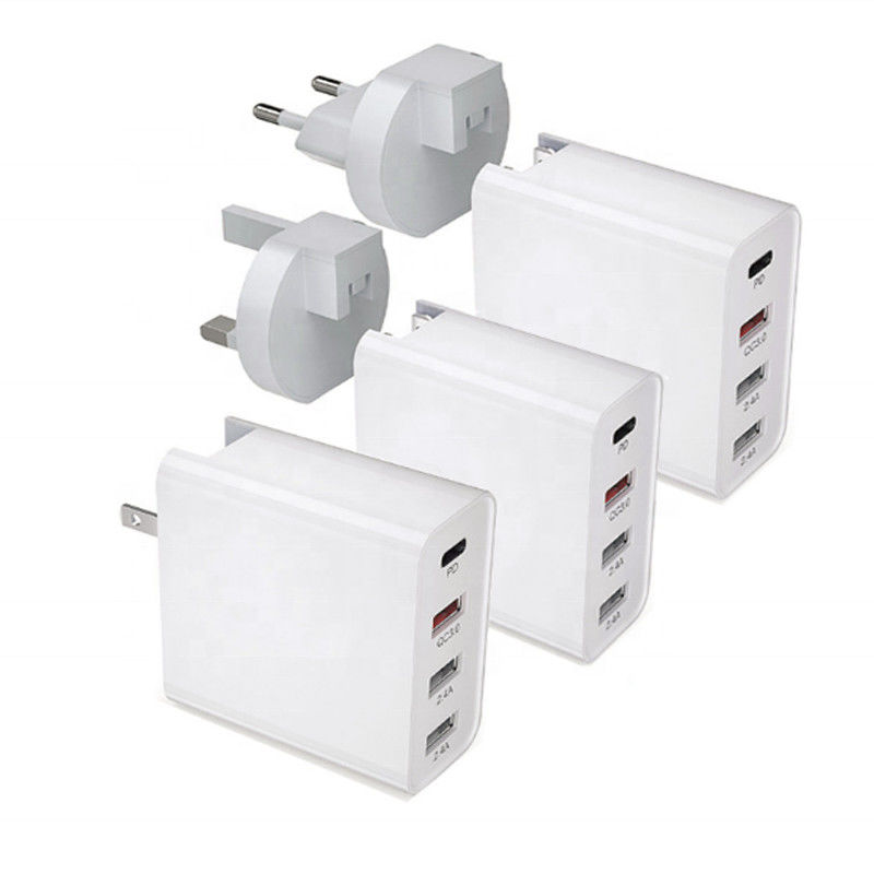 Over Voltage Protection USB Type C PD 48W US QC 3.0 Wall Adapter
